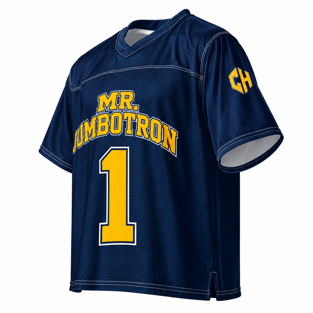 Navy Mr. Jumbotron No. 1 Jersey