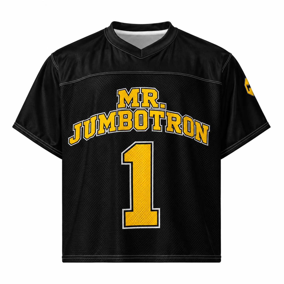 Black Mr. Jumbotron No. 1 Jersey