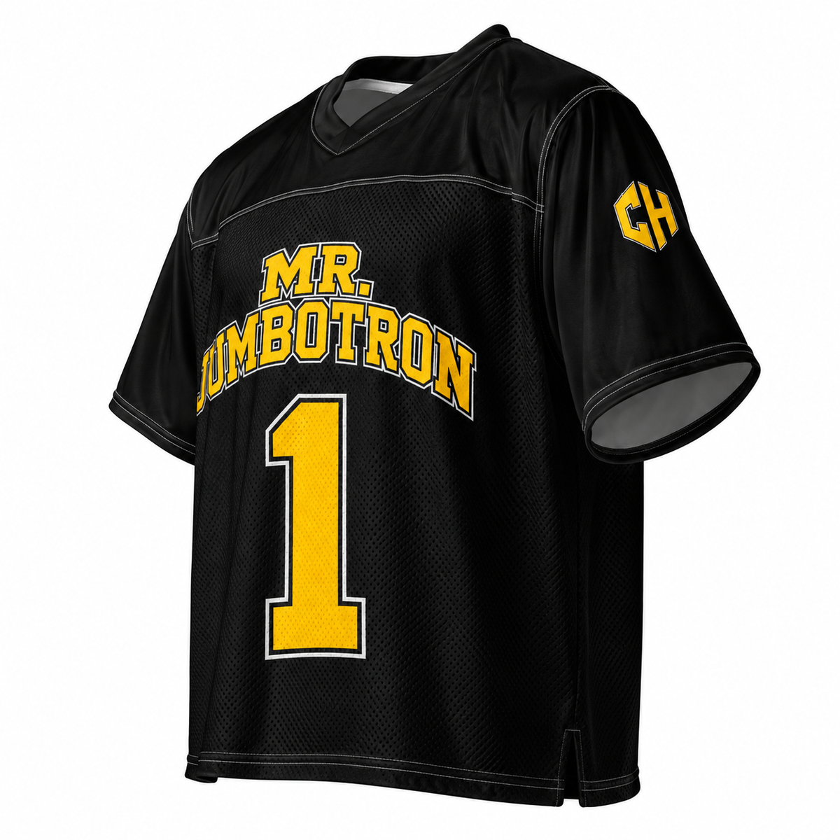 Black Mr. Jumbotron No. 1 Jersey