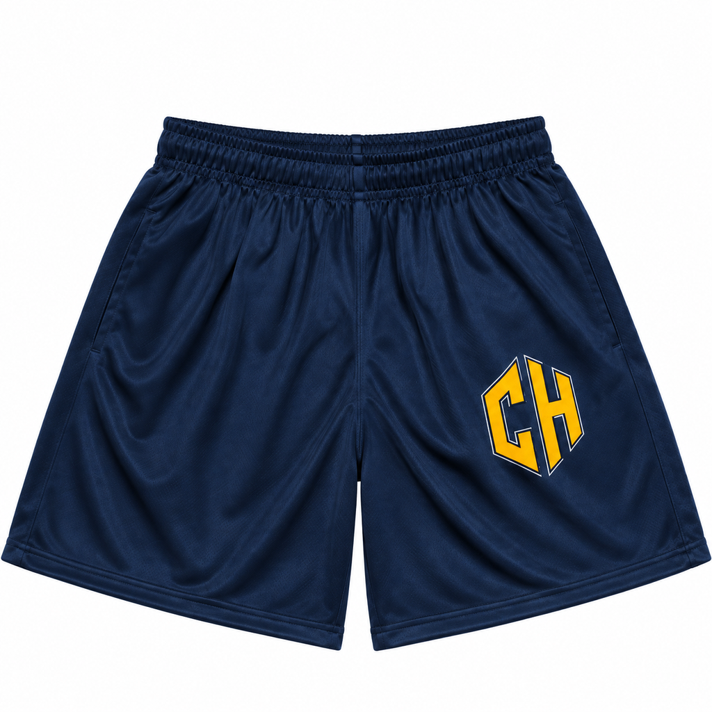 Navy CH Basketball Shorts